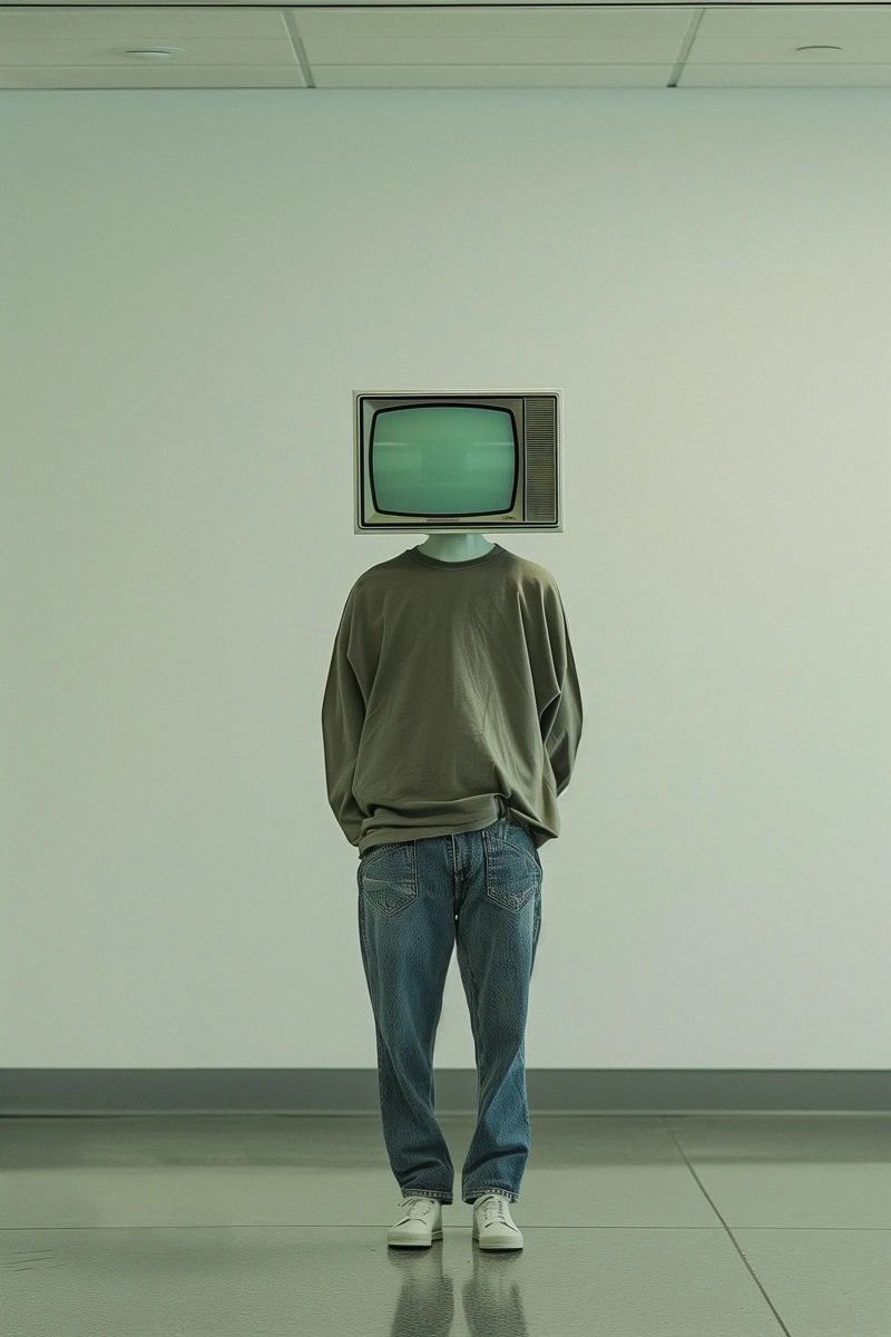 Surreal portrait created with GemX